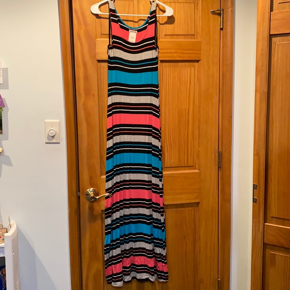 Women’s Merona Stripped Maxi Dress in XS